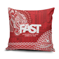 Samoa FAST Pillow Cover Samoan Motif Patterns - Polynesian Pride
