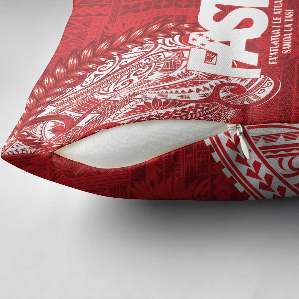 Samoa FAST Pillow Cover Samoan Motif Patterns - Polynesian Pride