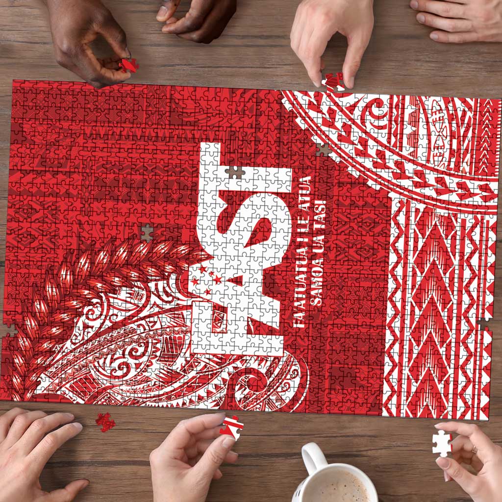 Samoa FAST Puzzle Samoan Motif Patterns LT9 - Polynesian Pride