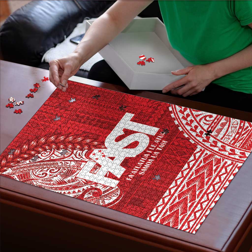 Samoa FAST Puzzle Samoan Motif Patterns LT9 - Polynesian Pride