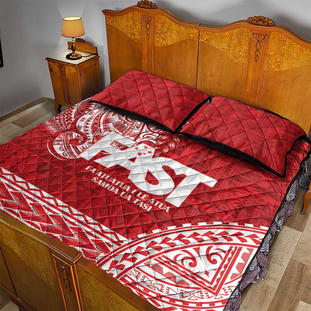Samoa FAST Quilt Bed Set Samoan Motif Patterns - Polynesian Pride