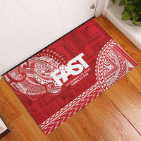 Samoa FAST Rubber Doormat Samoan Motif Patterns LT9 - Polynesian Pride