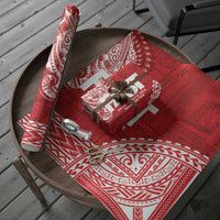 Samoa FAST Wrapping Paper Samoan Motif Patterns LT9 - Polynesian Pride