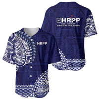 Samoa HRPP Baseball Jersey Samoan Motif Patterns - Polynesian Pride