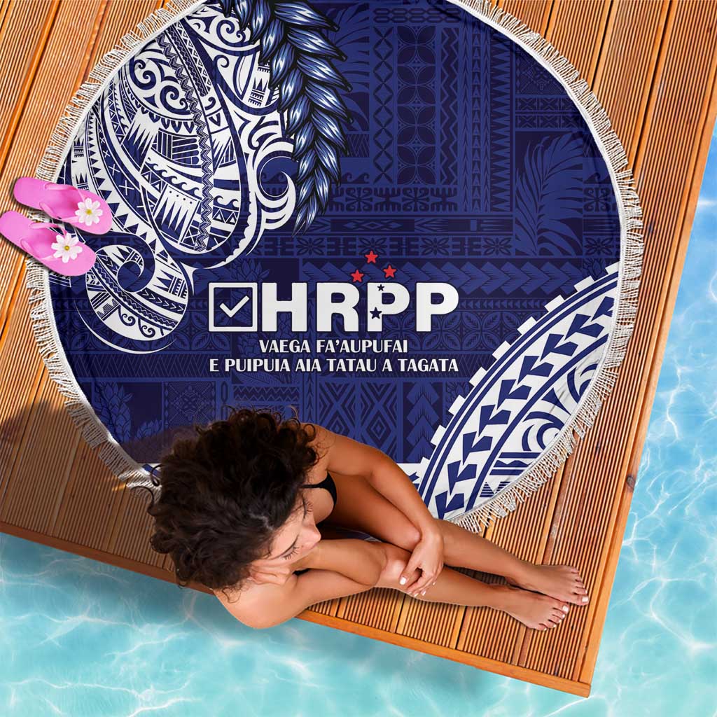 Samoa HRPP Beach Blanket Samoan Motif Patterns LT9 - Polynesian Pride