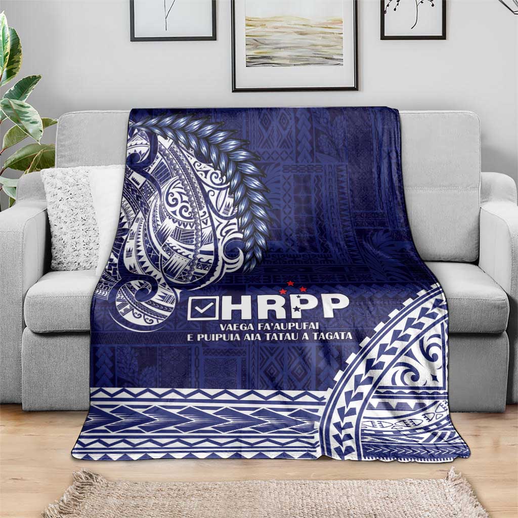 Samoa HRPP Blanket Samoan Motif Patterns - Polynesian Pride