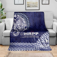 Samoa HRPP Blanket Samoan Motif Patterns - Polynesian Pride