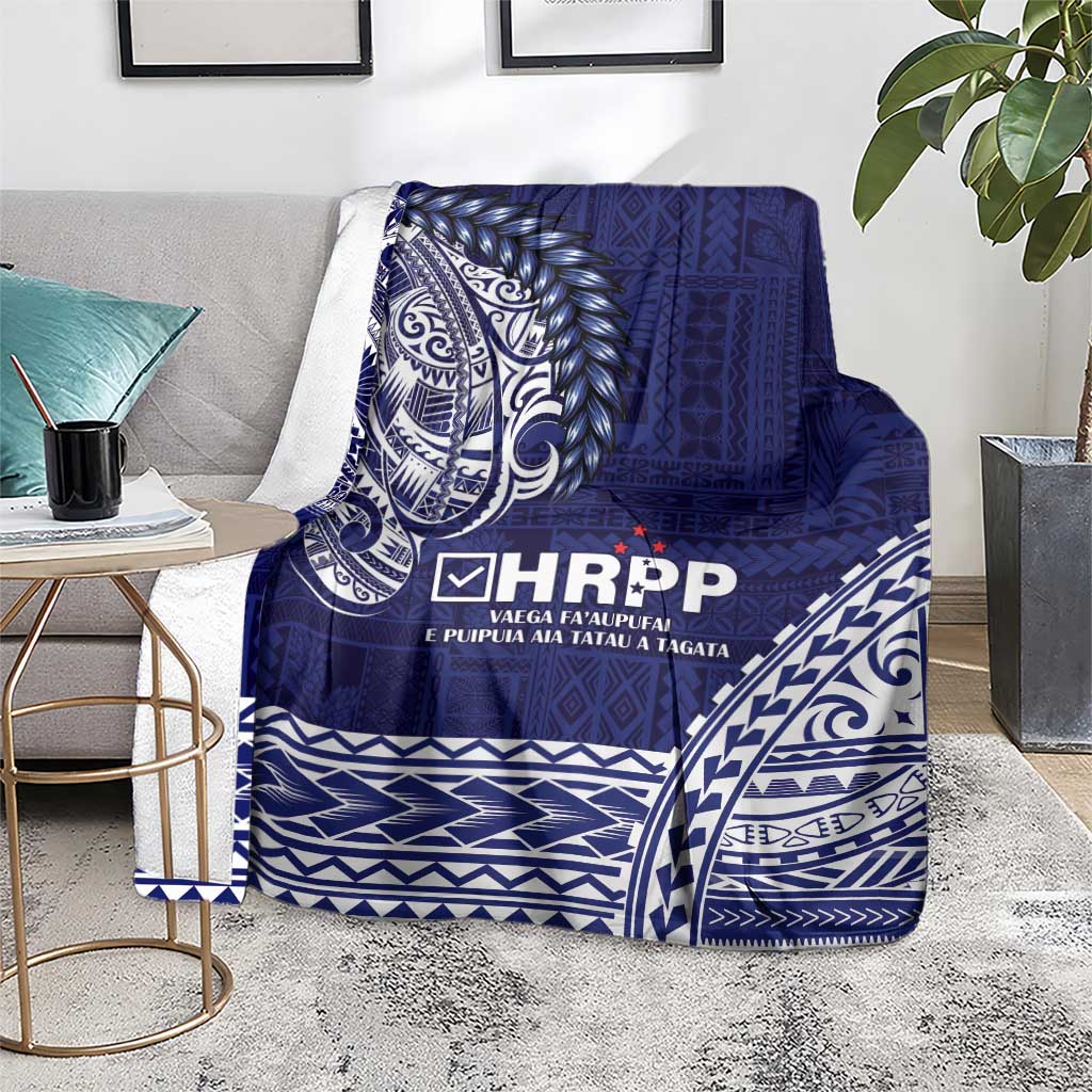Samoa HRPP Blanket Samoan Motif Patterns - Polynesian Pride