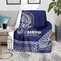 Samoa HRPP Blanket Samoan Motif Patterns - Polynesian Pride