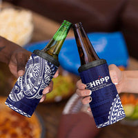Samoa HRPP 4 in 1 Can Cooler Tumbler Samoan Motif Patterns LT9 - Polynesian Pride