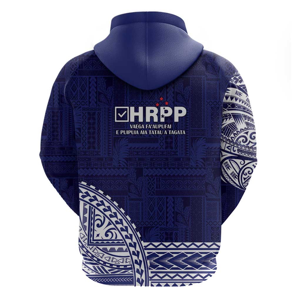 Samoa HRPP Hoodie Samoan Motif Patterns - Polynesian Pride
