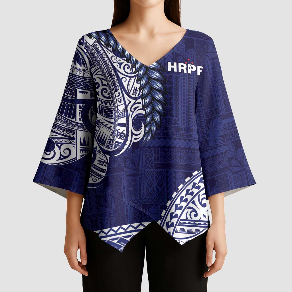 Samoa HRPP Kimono Sleeve Blouse Samoan Motif Patterns LT9 - Polynesian Pride