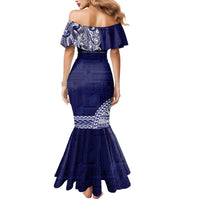 Samoa HRPP Mermaid Dress Samoan Motif Patterns - Polynesian Pride