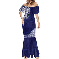 Samoa HRPP Mermaid Dress Samoan Motif Patterns - Polynesian Pride