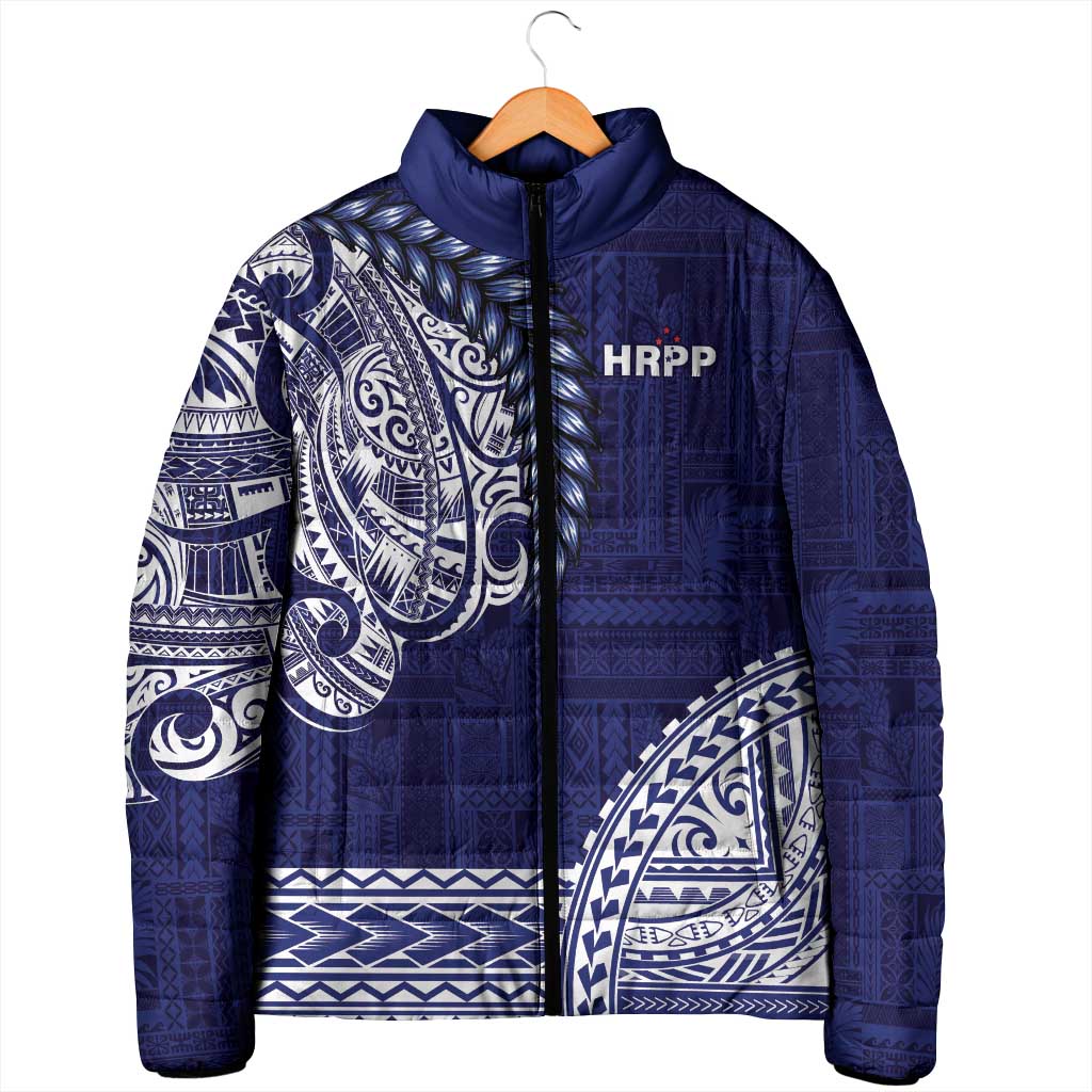 Samoa HRPP Padded Jacket Samoan Motif Patterns LT9 - Polynesian Pride