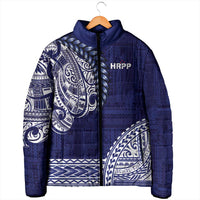Samoa HRPP Padded Jacket Samoan Motif Patterns LT9 - Polynesian Pride