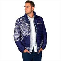 Samoa HRPP Padded Jacket Samoan Motif Patterns LT9 - Polynesian Pride