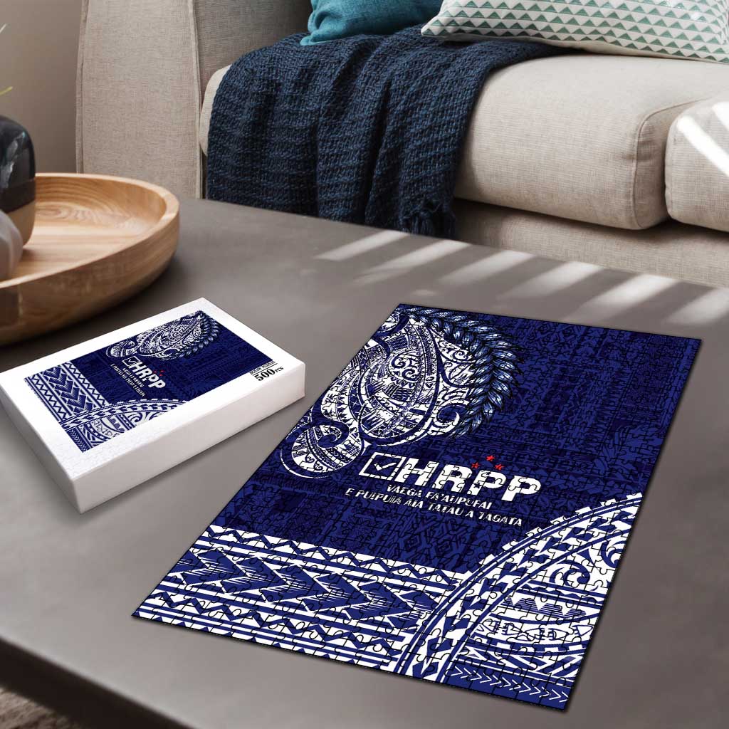 Samoa HRPP Puzzle Samoan Motif Patterns LT9 - Polynesian Pride
