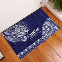 Samoa HRPP Rubber Doormat Samoan Motif Patterns LT9 - Polynesian Pride