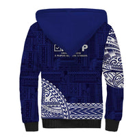 Samoa HRPP Sherpa Hoodie Samoan Motif Patterns LT9 - Polynesian Pride