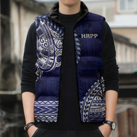 Samoa HRPP Sleeveless Puffer Jacket Samoan Motif Patterns LT9 - Polynesian Pride