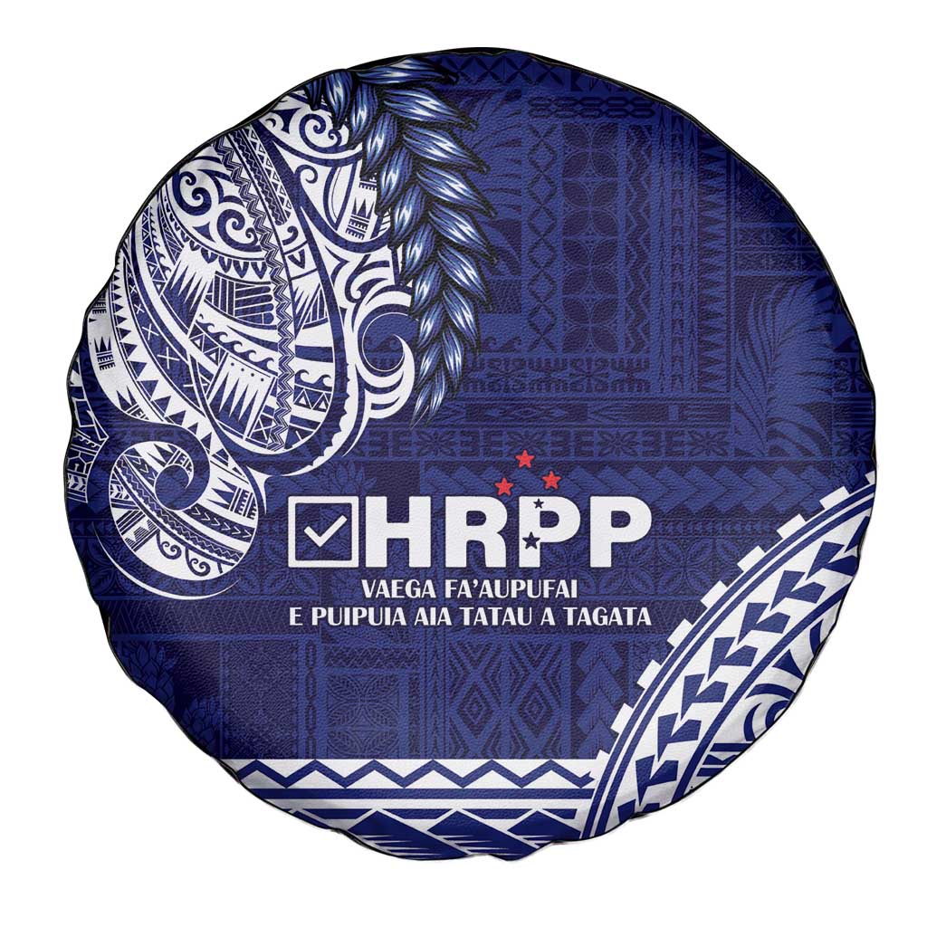 Samoa HRPP Spare Tire Cover Samoan Motif Patterns - Polynesian Pride