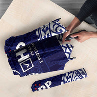Samoa HRPP Umbrella Samoan Motif Patterns - Polynesian Pride