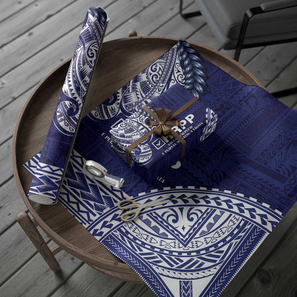 Samoa HRPP Wrapping Paper Samoan Motif Patterns LT9 - Polynesian Pride