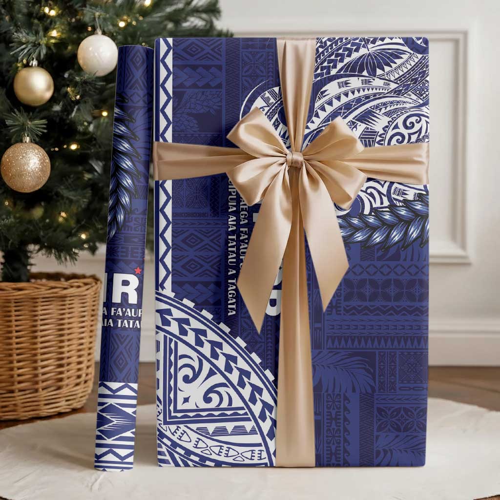 Samoa HRPP Wrapping Paper Samoan Motif Patterns LT9 - Polynesian Pride