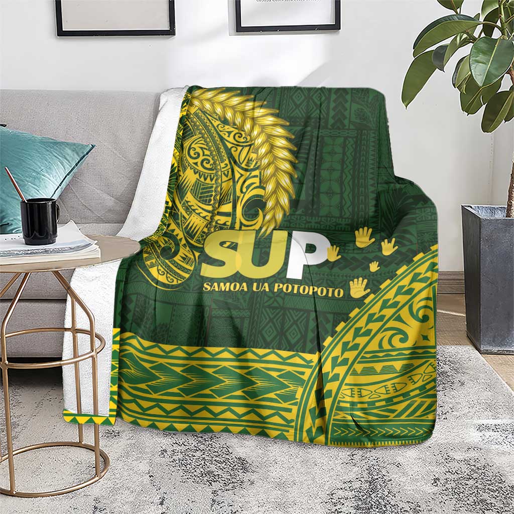 Samoa SUP Blanket Samoan Motif Patterns - Polynesian Pride