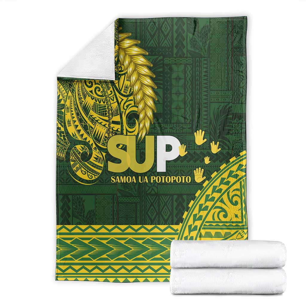 Samoa SUP Blanket Samoan Motif Patterns - Polynesian Pride