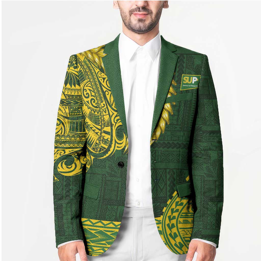 Samoa SUP Blazer Samoan Motif Patterns LT9 - Polynesian Pride