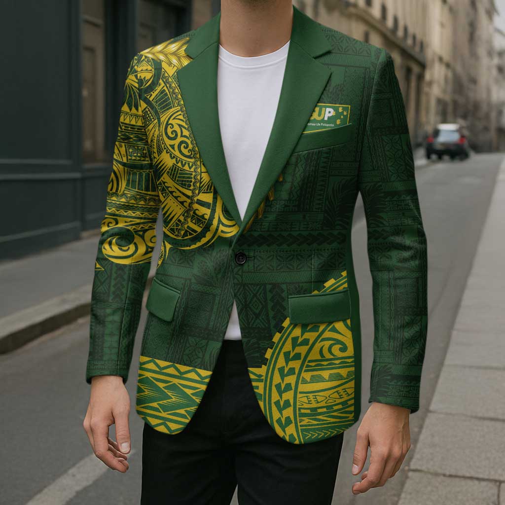 Samoa SUP Blazer Samoan Motif Patterns LT9 - Polynesian Pride