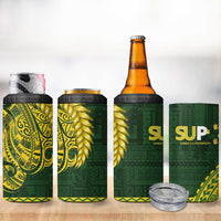 Samoa SUP 4 in 1 Can Cooler Tumbler Samoan Motif Patterns LT9 - Polynesian Pride