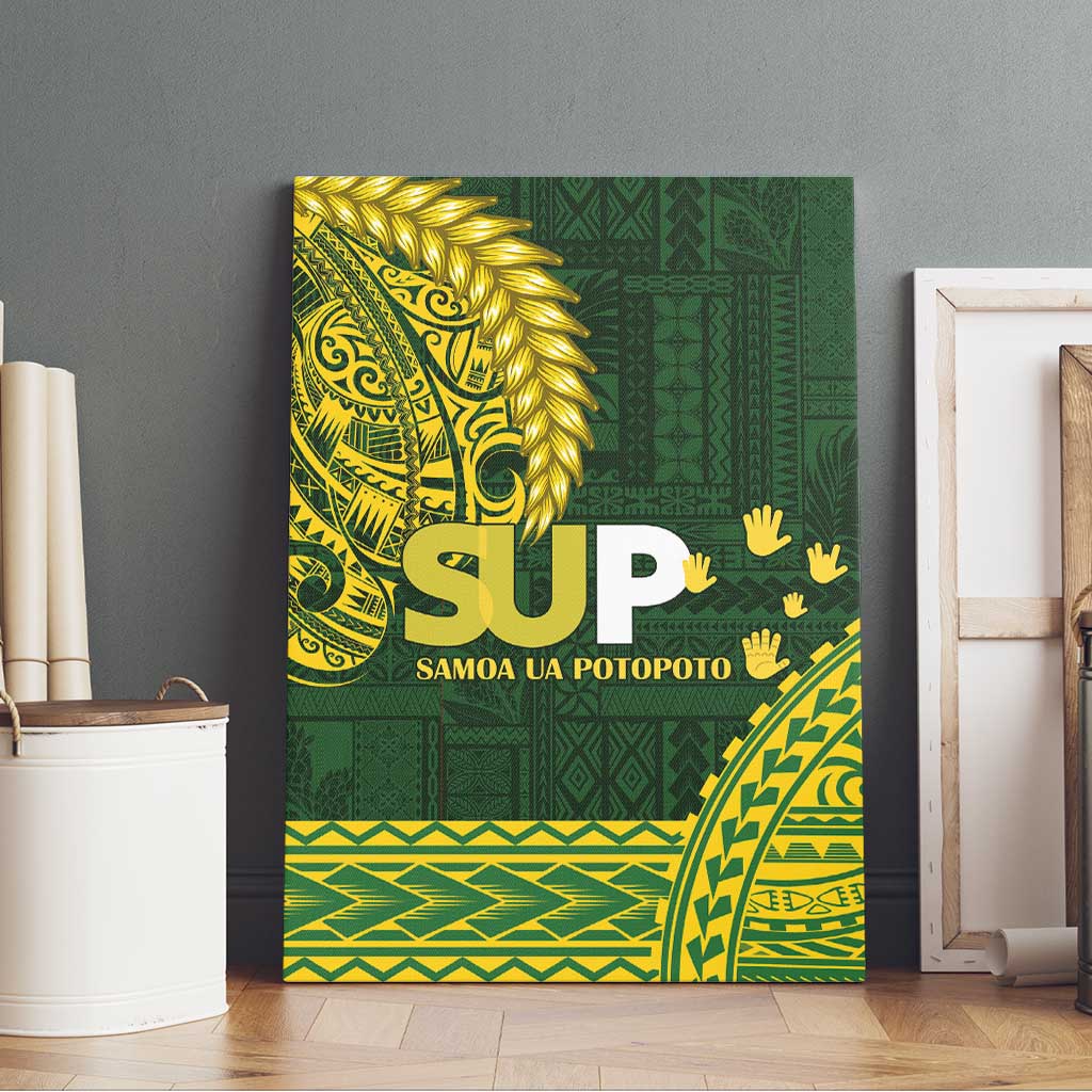 Samoa SUP Canvas Wall Art Samoan Motif Patterns LT9 - Polynesian Pride