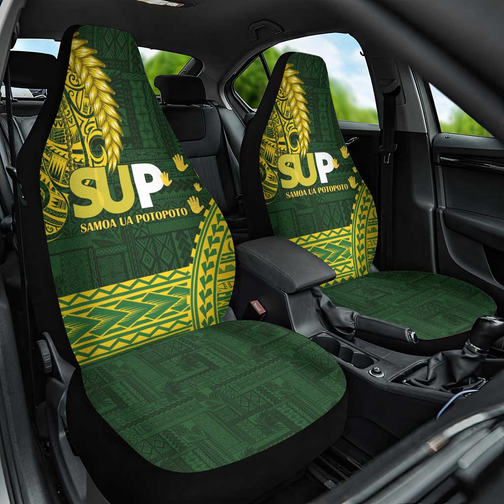 Samoa SUP Car Seat Cover Samoan Motif Patterns - Polynesian Pride