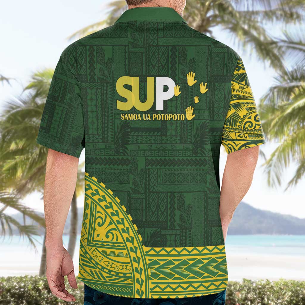 Samoa SUP Hawaiian Shirt Samoan Motif Patterns LT9 - Polynesian Pride