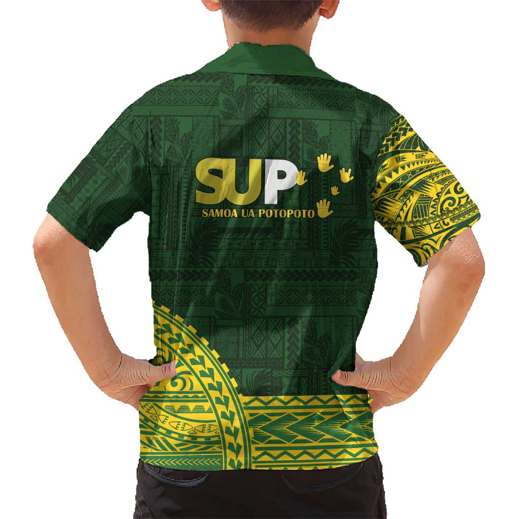 Samoa SUP Hawaiian Shirt Samoan Motif Patterns LT9 - Polynesian Pride