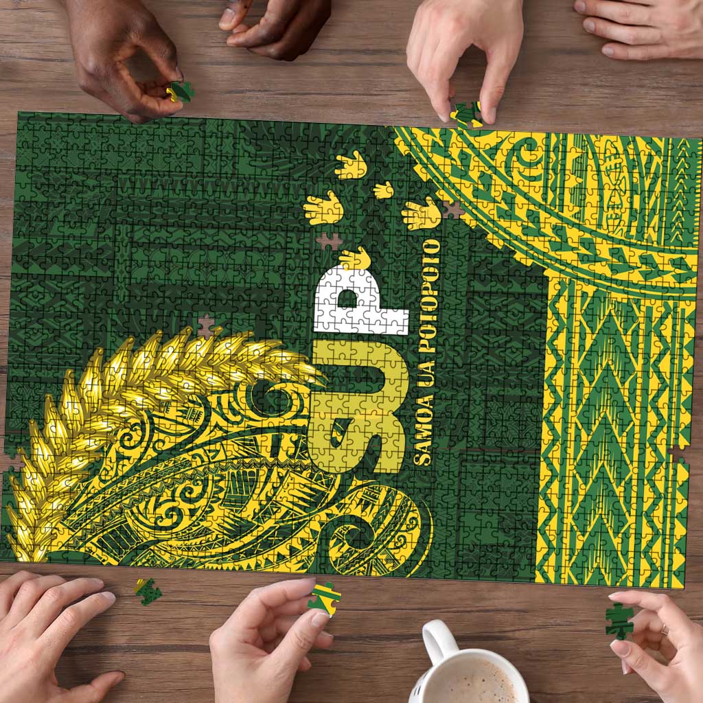Samoa SUP Puzzle Samoan Motif Patterns LT9 - Polynesian Pride