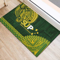 Samoa SUP Rubber Doormat Samoan Motif Patterns LT9 - Polynesian Pride