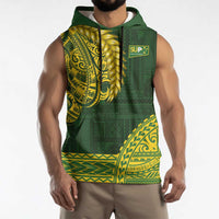 Samoa SUP Sleeveless Hoodie Samoan Motif Patterns LT9 - Polynesian Pride