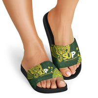 Samoa SUP Slide Sandals Samoan Motif Patterns - Polynesian Pride