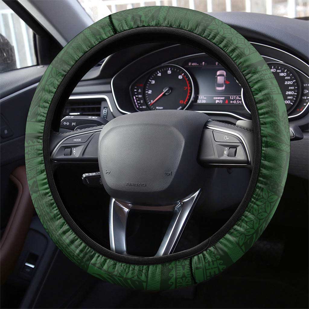 Samoa SUP Steering Wheel Cover Samoan Motif Patterns - Polynesian Pride