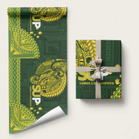 Samoa SUP Wrapping Paper Samoan Motif Patterns LT9 58" × 23" Green - Polynesian Pride