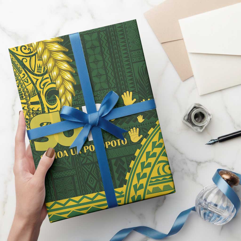 Samoa SUP Wrapping Paper Samoan Motif Patterns LT9 - Polynesian Pride
