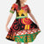 Personalised Torba PNG Day Family Matching Mermaid Dress and Hawaiian Shirt Oro Tapa Pattern - Polynesian Pride