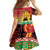 Personalised Torba PNG Day Family Matching Short Sleeve Bodycon Dress and Hawaiian Shirt Oro Tapa Pattern - Polynesian Pride