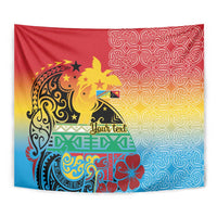 Personalised Torba PNG Day Tapestry Oro Tapa Pattern - Polynesian Pride