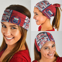 Samoan Warrior Island Heritage Neck Gaiter Ocean Island Geometry Red Style LT9 - Polynesian Pride