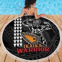 Aloha Spirit Ikaika Warrior Helmet Beach Blanket LT9 - Polynesian Pride